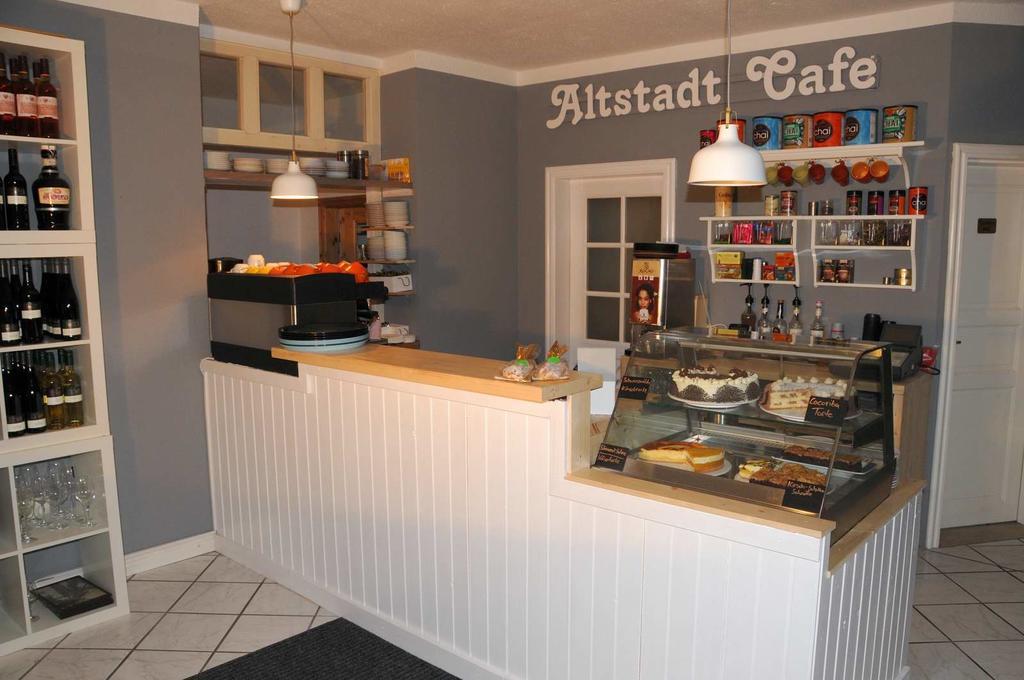 Altstadt Cafe Havelberg Esterno foto