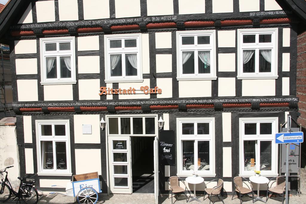 Altstadt Cafe Havelberg Esterno foto